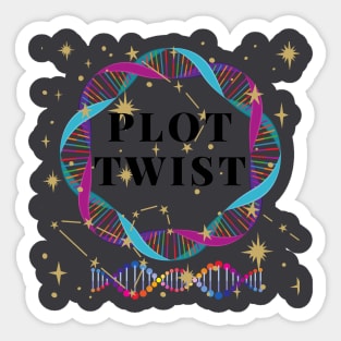 Plot Twist Sticker